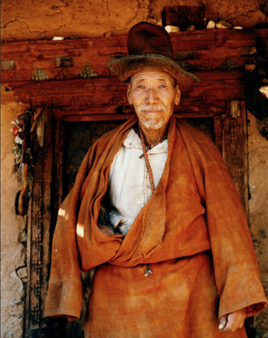 Photographie : Moine bouddhiste népalais