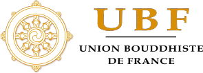 Logo : Union des Bouddhistes de France, partenaire du Festival du Népal